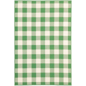 Oriental Weavers Meridian 2598G Green/ Ivory Indoor/Outdoor Area Rug - 3'7" x 5'6" - 1 of 4