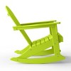 WestinTrends 2-Piece Set Outdoor Adirondack Rocking Chair with Side Table - 4 of 4