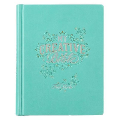 ESV My Creative Bible Teal - (Leather Bound)