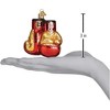 Old World Christmas Blown Glass Ornament for Christmas Tree, Boxing Gloves - 4 of 4