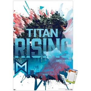Trends International Godzilla x Kong: The New Empire - Titan Rising Unframed Wall Poster Prints - 1 of 4
