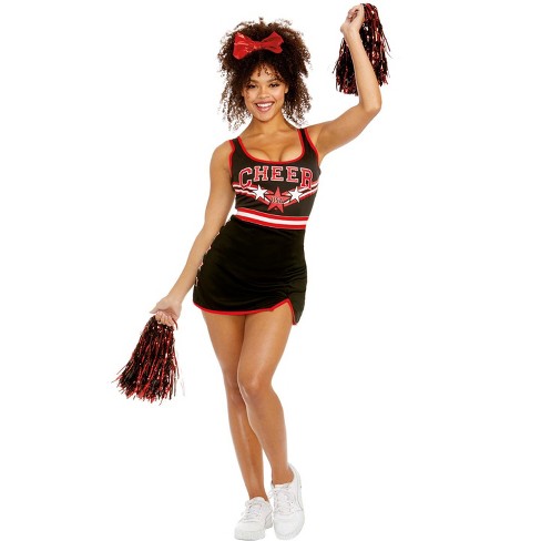 Girls Bad Spirit Cheerleader Costume — Costume Super Center