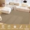 Nasitip Realistic Braided Area Rug,Machine Washable Non-Shedding Modern Abstract Rug for Bedroom,Dining Room,Home Office - 2 of 4