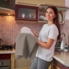 PiccoCasa Waffle Weave Kitchen 100% Cotton Soft Absorbent Quick Drying Washing Dish Towels 4 Packs - 3 of 4