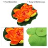 Unique Bargains Artificial Lotus Flower for Garden Ponds Pool Decoration 6 Pcs - 3 of 4