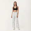 Anna-Kaci Active Women's High Waist Wide Leg Cargo Sweatpants with Adjustable Drawstring and Utility Pocket Design - 4 of 4