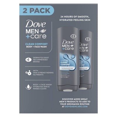 Dove Men+Care Clean Comfort Micro Moisture Mild Formula Body Wash - 18 fl oz/2pk_6