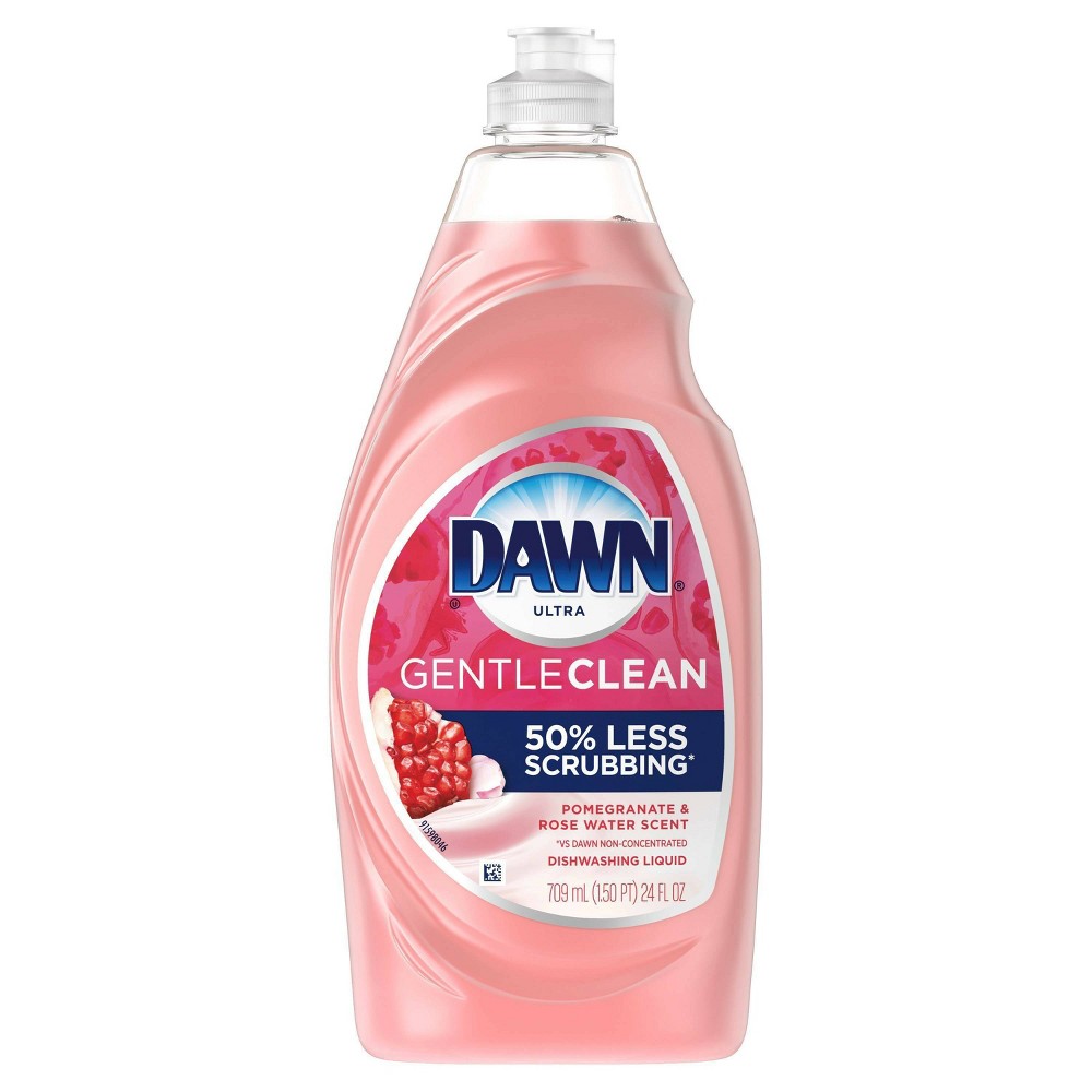 UPC 037000740933 product image for Dawn Ultra Gentle Clean Dishwashing Liquid Dish Soap, Pomegranate & Rose Water S | upcitemdb.com