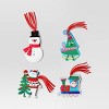 16ct Christmas Tie-On Gift Tags Snowman/Tree/Polar Bear/Train  - Wondershop™ - 3 of 3