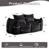 DYHOME Oversized Bean Bag Loveseat - Plush Filled Lounge Chair with Pillows, No Assembly Required Comfort Solution for Any Space - 4 of 4