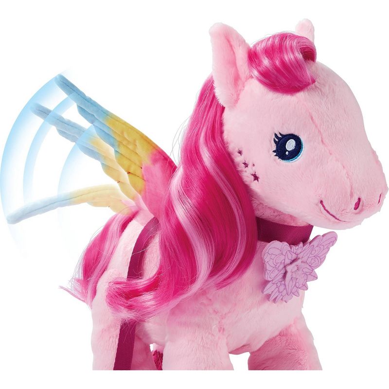 Barbie A Touch of Magic Walk &#38; Flutter Pegasus Plush, 5 of 8