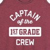 Women's - Instant Message - Captain Of The 1St Crew Graphic Racerback Tank - 2 of 4