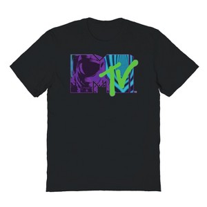 MTV Men's Astronaut Logo Short Sleeve Graphic Cotton T-Shirt - 1 of 1