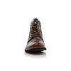 Polar Fox Mens Brooke MPX806061A Lace-up HIgh Top Floral Fashion Dress Boots with Zipper Closure - 3 of 4