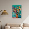 Art Remedy Bold and Bright Flower Vase Paintings Framed - 2 of 4