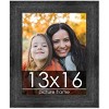 PosterPalooza | Contemporary Black Picture Frame - UV Acrylic, Foam Board Backing, Hanging Hardware - 2 of 4