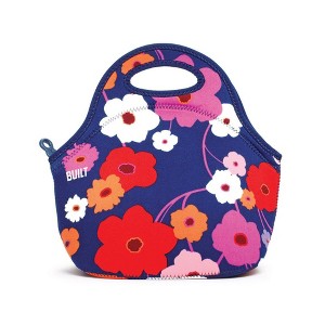 Built Gourmet Getaway Neoprene Lunch Bag - Lush Flower - 1 of 4