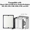 Nispira Filter Replacement Compatible with Blueair 200 and 300 Series Particle Fits Models 201, 203, 205, 215B, 250E, 270E, and 303, 3 Packs - 3 of 4