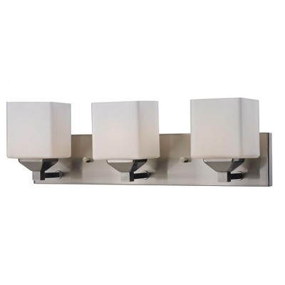 Z-Lite Quube 3 - Light Vanity in  Brushed Nickel