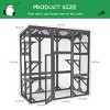 Cat House For Outside With 6 Platforms, Cat Cage With Waterproof Roof In 60 Inch Tall, Modern Cat House-Cuddlewood - image 4 of 4