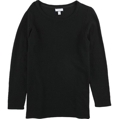 Charter Club Womens Textured Tunic Sweater