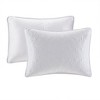 Sapphtopaz Bedding Comforter Set Classic Solid Color with Patterned Quilting Quilt Set - 3 of 4
