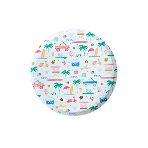 Daydream Society - Surf's Up Small Plates - Pack of 8 Paper Plates - 1 of 3