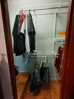 Rubbermaid® Configurations Custom Closet Organizer Deluxe Kit - Titanium, 1  ct / 3-6 ft - Kroger