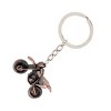 Unique Bargains Metal Motorcycle Design Pendant Keychain Copper Color - 3 of 4