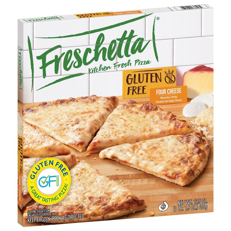 Freschetta Gluten Free Frozen Pizza Four Cheese Medley - 17.5oz, 4 of 9