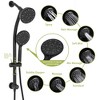 PAGED Multi Function Dual Shower Head Modern Shower System with Hand Shower for Bathroom, Restroom - 2 of 4