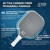 Luzz Pickleball Paddles, T700 Carbon Fiber Pickleball Paddle Sandblasted Surface with Honeycomb Core Pickle Ball Rackets for Ultimate Spin & Control - 3 of 4