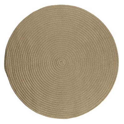 Colonial Mills Boca Raton - Cuban Sand 8 Ft round Round Rug Indoor/Outdoor 100% Polypropylene