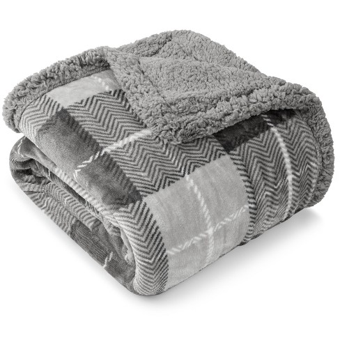 Pavilia Fleece Plush Microfiber Throw Blanket For Couch, Sofa And Bed ...