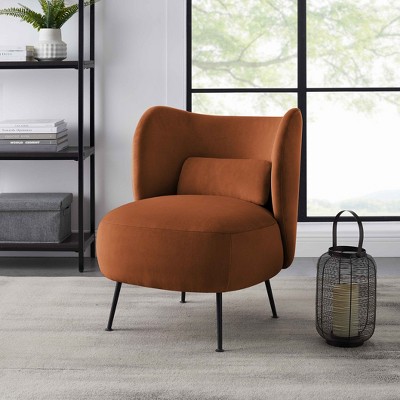 MINIMORE Modern Style 24" W Bibbi Barrel Chair