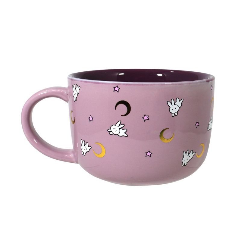 Just Funky Sailor Moon Usagi 12oz Ceramic Latte Mug, 1 of 5