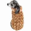Pet Life (R) Luxe Furpaw Shaggy Elegant Fashion Designer Fur Dog Coat - 2 of 4
