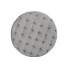 NicBex Modern 40" Round Ottomans Velvet Footstools with Button Tufted Stitching for Bedroom and Living Room - 4 of 4