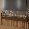 Fireplace Mantel Wooden Wall Mounted Floating Shelf 8" Deep Solid Pine Wood - 2 of 4