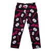 Friday the 13th Adult Juniors Black Sleepwear Set: Tee Shirt and Sleep Pants - 4 of 4