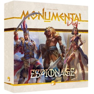 Funforge: Monumental Duel - Espionage -Civilization Deck-Building Board Game,10+ - 1 of 4