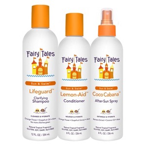 Fairy Tales Sun & Swim Clarifying Shampoo + Conditioner and After-Sun Spray - 28 fl oz/3ct - 1 of 4