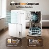 Captiva Designs High Efficiency Dehumidifier with Low Noise & Auto & Manual Drainage & 3 Working Modes - 2 of 4