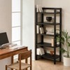 MH London Grayling 70" Solid Wood 5-Tier Etagere Bookcase - 2 of 4