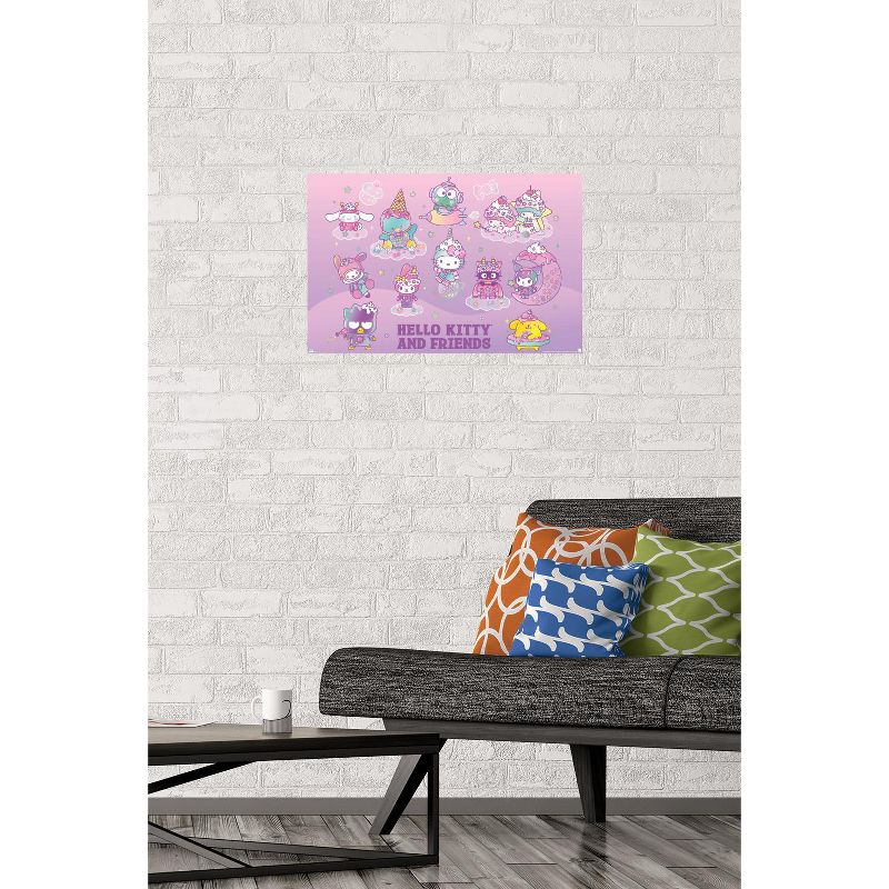 Trends International Hello Kitty and Friends: 24 Dreamland - Group Unframed Wall Poster Prints, 2 of 7