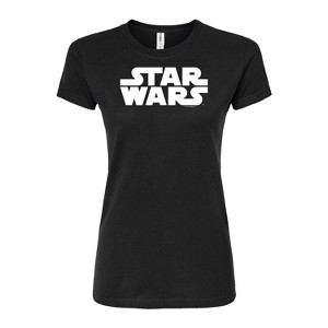 Women's - Star Wars - Logo Fitted Graphic T-Shirt - 1 of 3