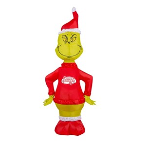 The Grinch Airdorable 25-inch Christmas Inflatable Indoor Use - 1 of 3
