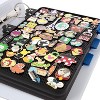 SCS Direct Enamel Pin Display Pages (3 PK) - Display and Trade Your Collectible Pins in Any 3-Ring Binder- Pages Lay Flat (Black - Pins Not Included) - 2 of 4