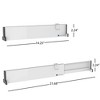 Hastings Home Expandable Drawer Divider and Organizers - Set of 2 - 3 of 4