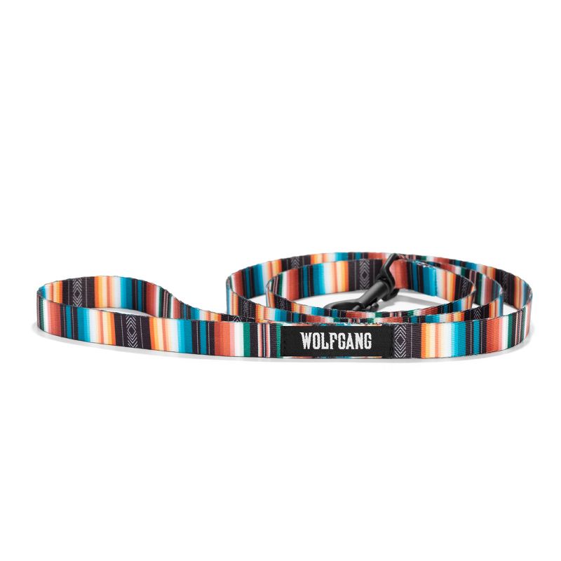 Wolfgang Man & Beast Premium Leash for Small Medium Large Dogs, Made in USA, LostArt Print, 1 of 4